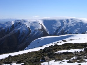 the southern face of Bogong, looking across Cairn Gully